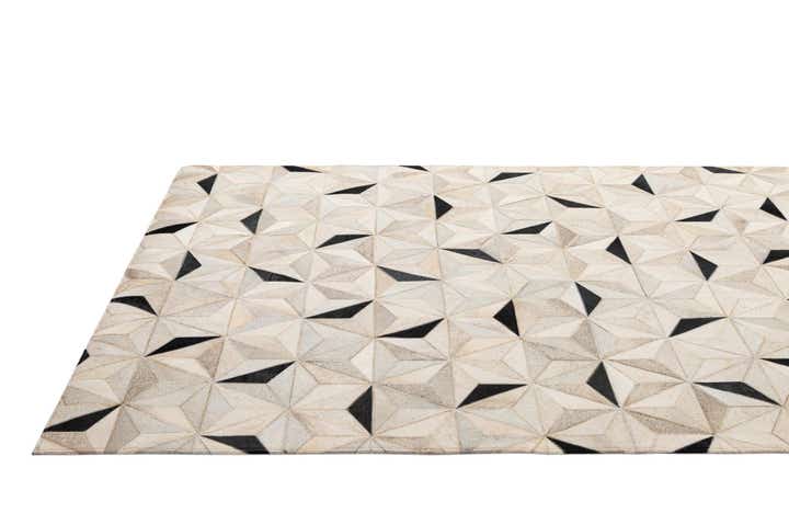 5' 2 x 8' 1 Cowhide - Patchwork Rug