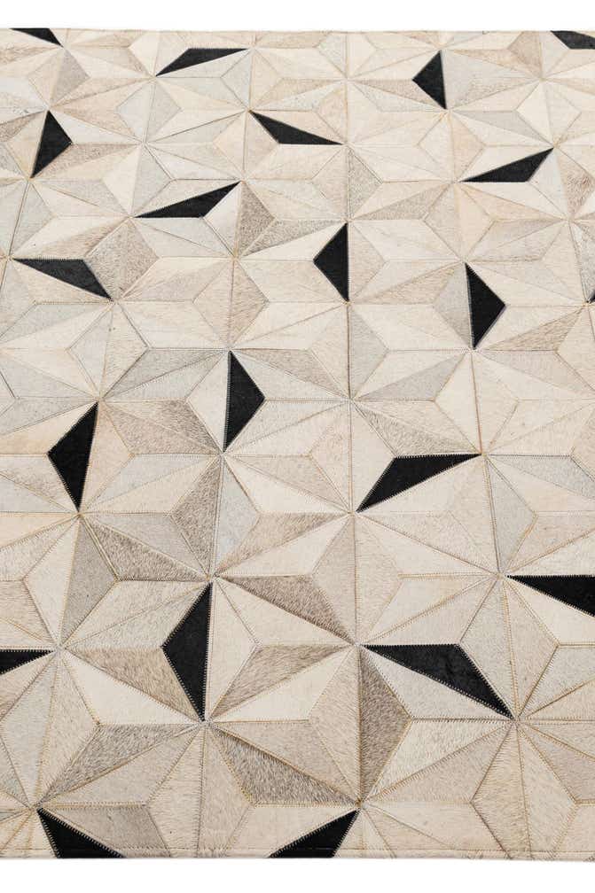 5' 2 x 8' 1 Cowhide - Patchwork Rug