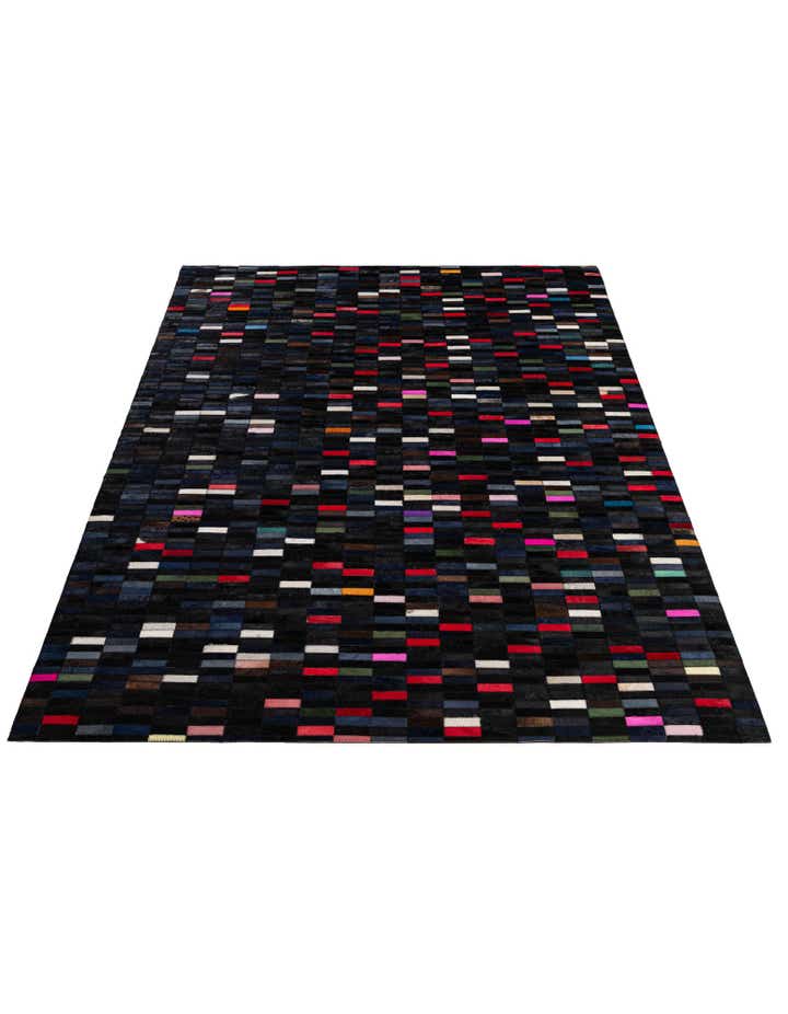5' 2 x 8' Cowhide - Patchwork Rug