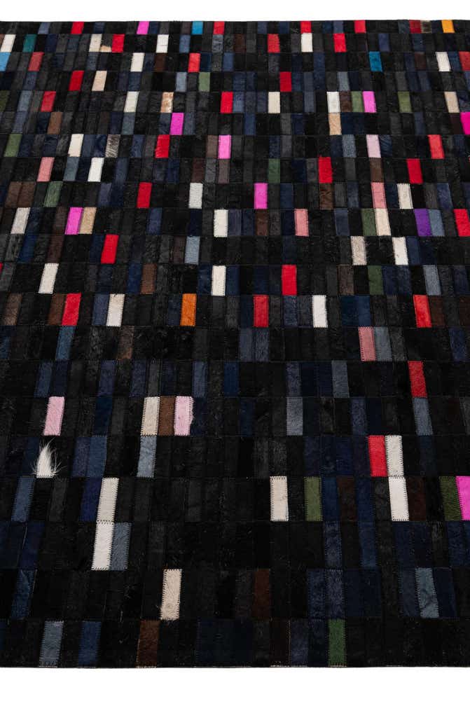 5' 2 x 8' Cowhide - Patchwork Rug