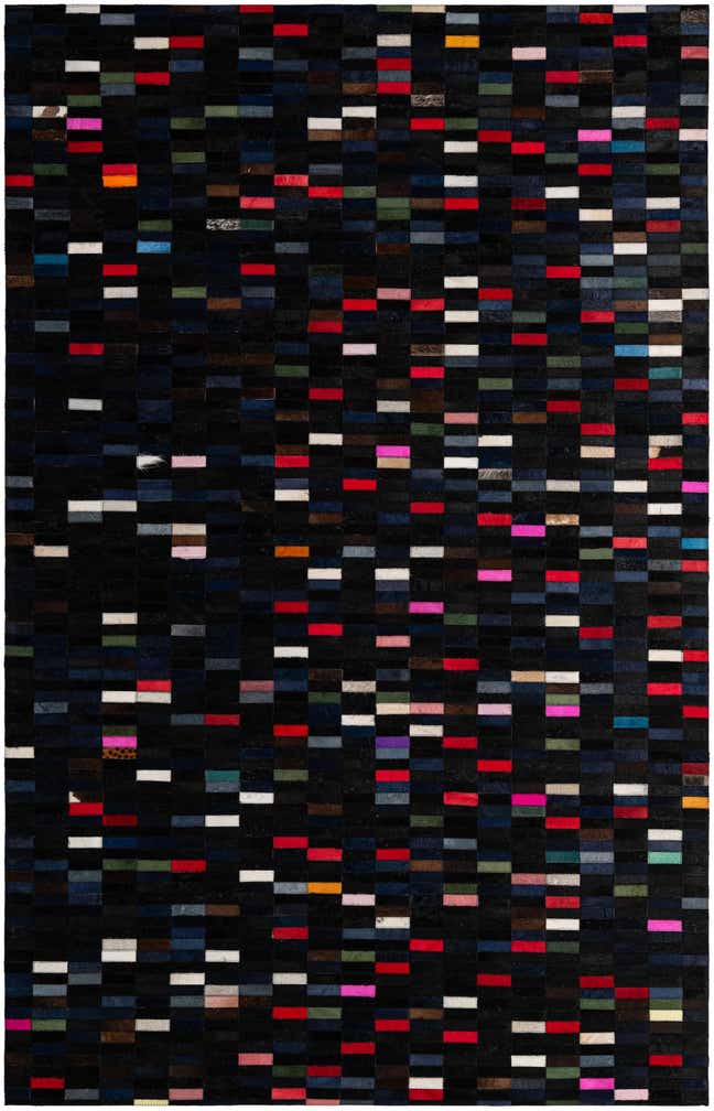 5' 2 x 8' Cowhide - Patchwork Rug