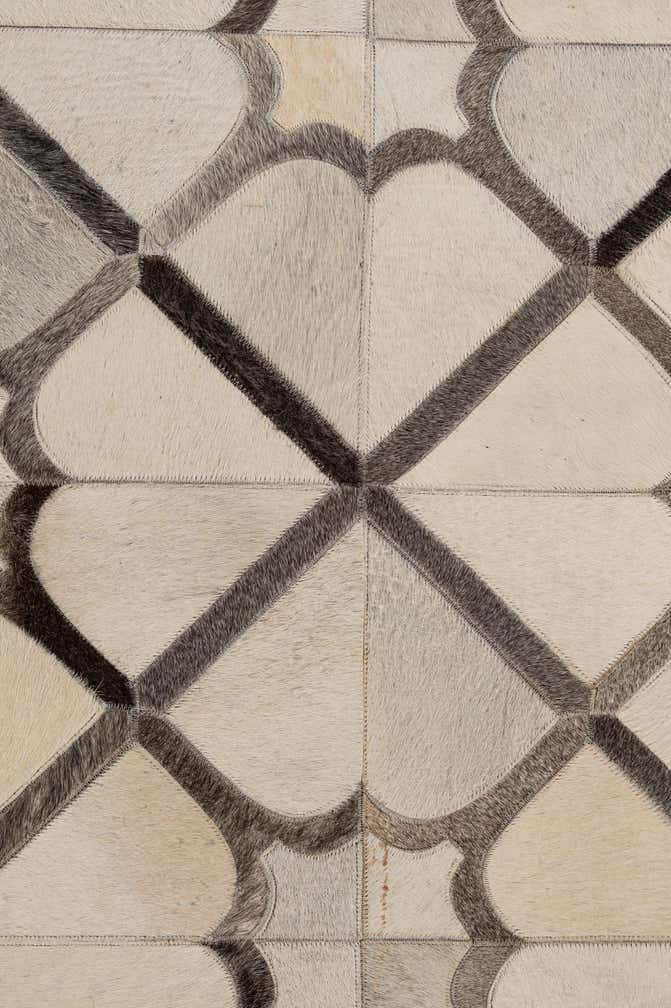 5' x 7' 11 Cowhide - Patchwork Rug