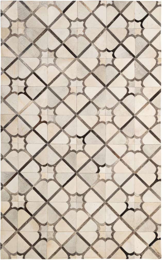 5' x 7' 11 Cowhide - Patchwork Rug