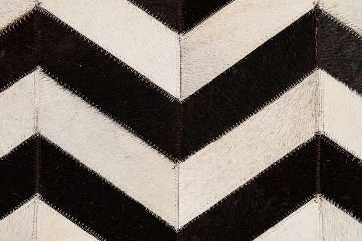 5' 1 x 7' 11 Cowhide - Patchwork Rug