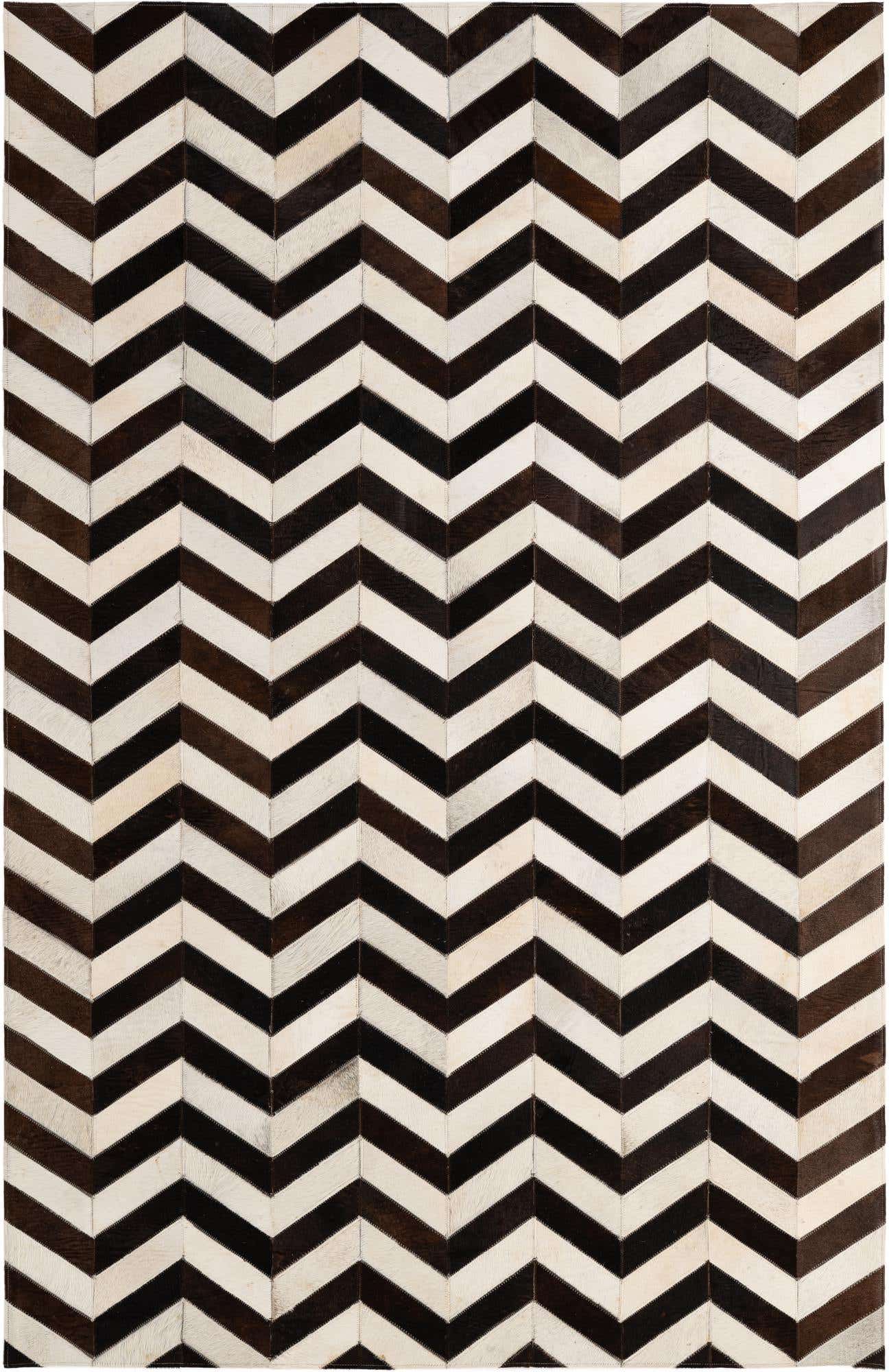 5' 1 x 7' 11 Cowhide - Patchwork Rug