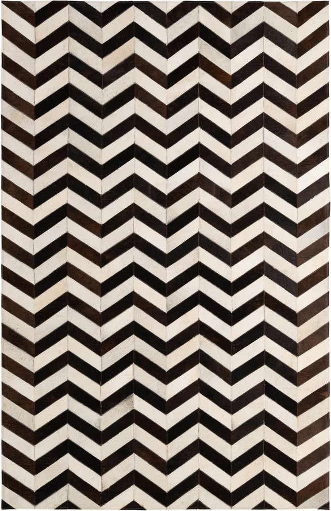 5' 1 x 7' 11 Cowhide - Patchwork Rug