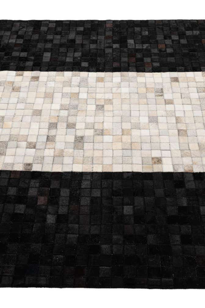 5' 1 x 8' 1 Cowhide - Patchwork Rug