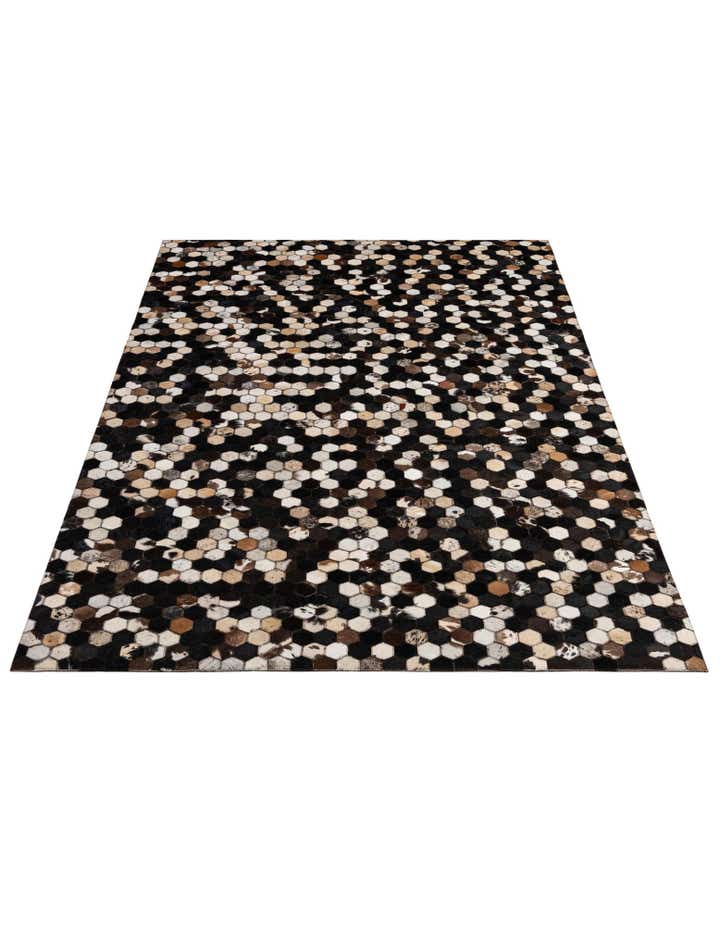5' 1 x 7' 11 Cowhide - Patchwork Rug