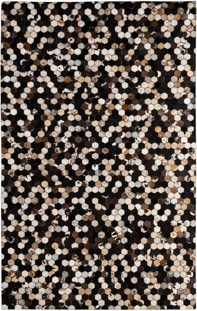 5' x 8' Cowhide - Patchwork Rug