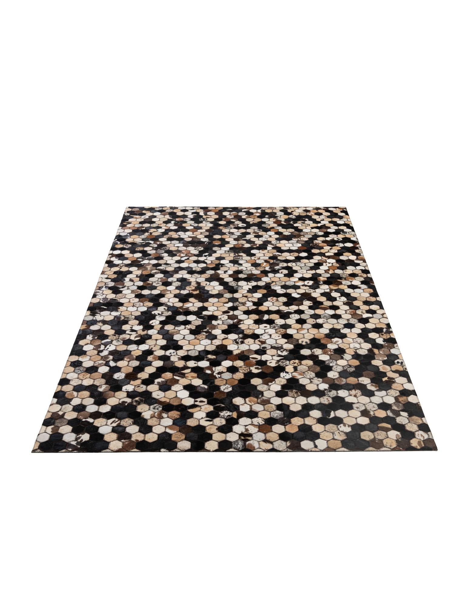 5' x 8' Cowhide - Patchwork Rug