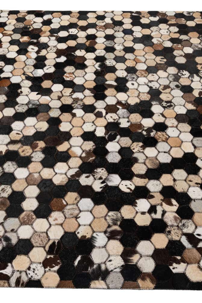 5' x 8' Cowhide - Patchwork Rug