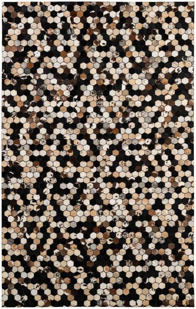 5' x 8' Cowhide - Patchwork Rug