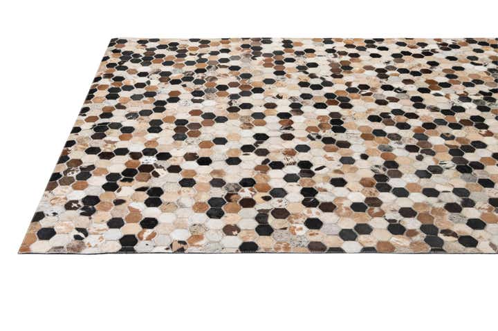 5' x 7' 11 Cowhide - Patchwork Rug