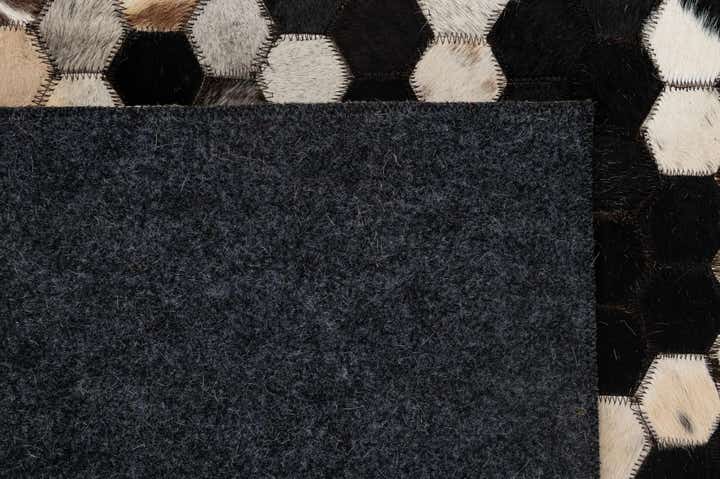 5' 1 x 8' 1 Cowhide - Patchwork Rug