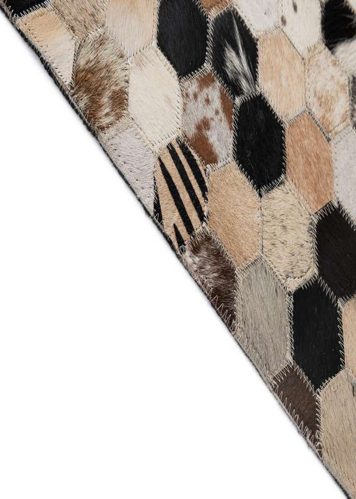 5' 1 x 8' 1 Cowhide - Patchwork Rug