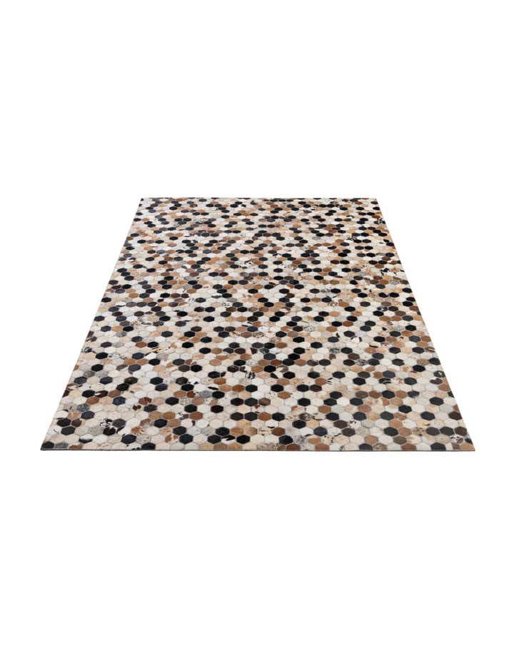 5' 1 x 7' 11 Cowhide - Patchwork Rug