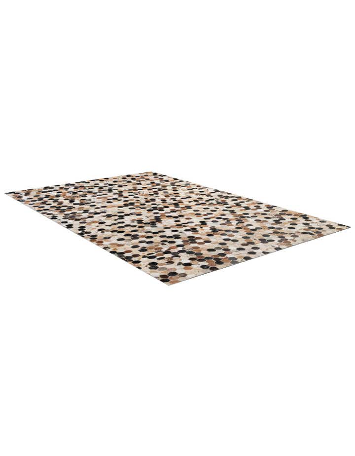 5' 1 x 8' Cowhide - Patchwork Rug