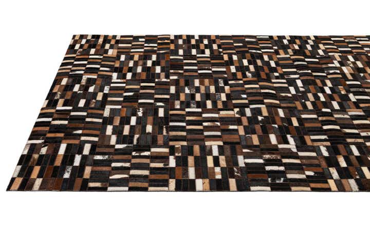 5' x 7' 10 Cowhide - Patchwork Rug