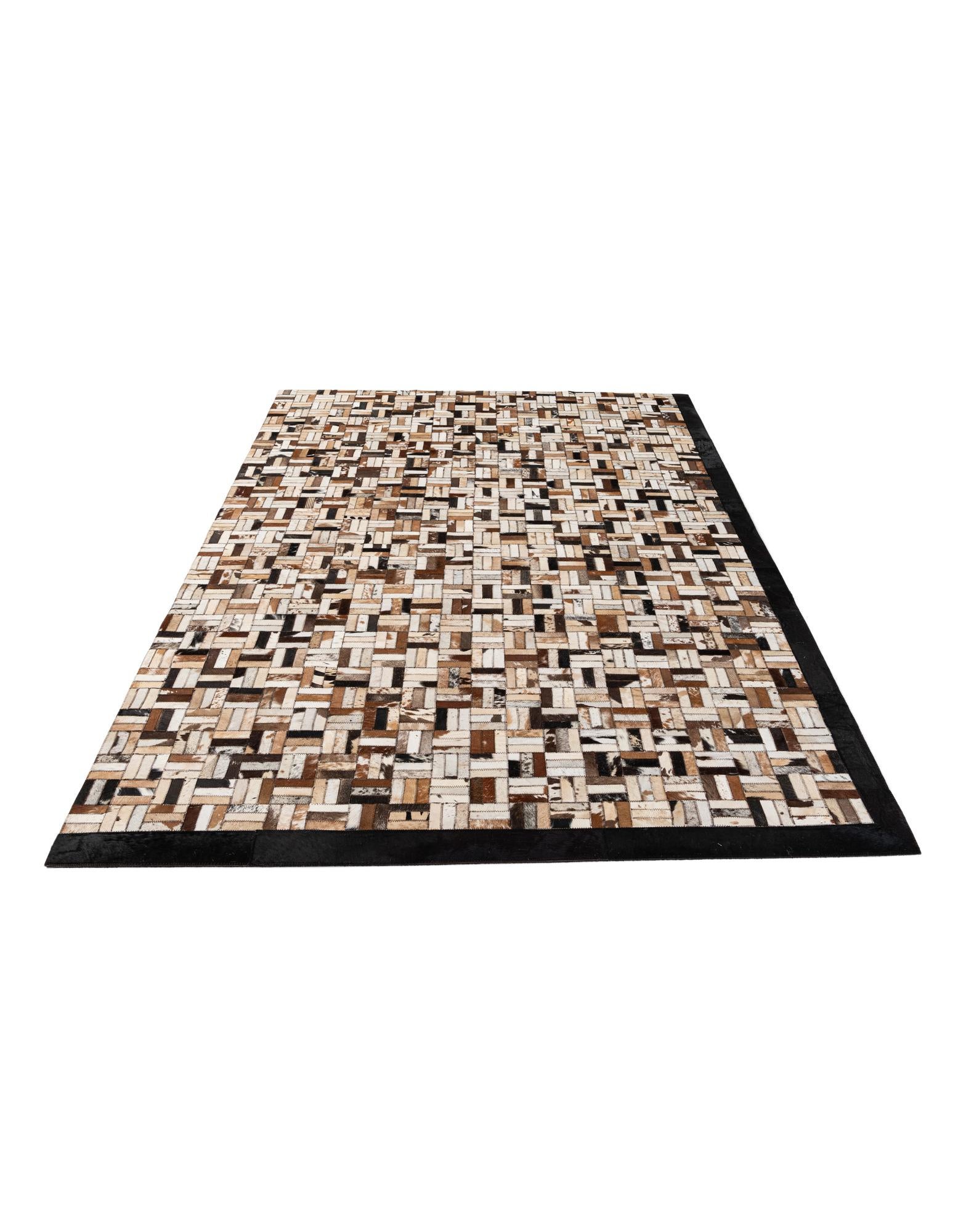 5' 2 x 7' 11 Cowhide - Patchwork Rug