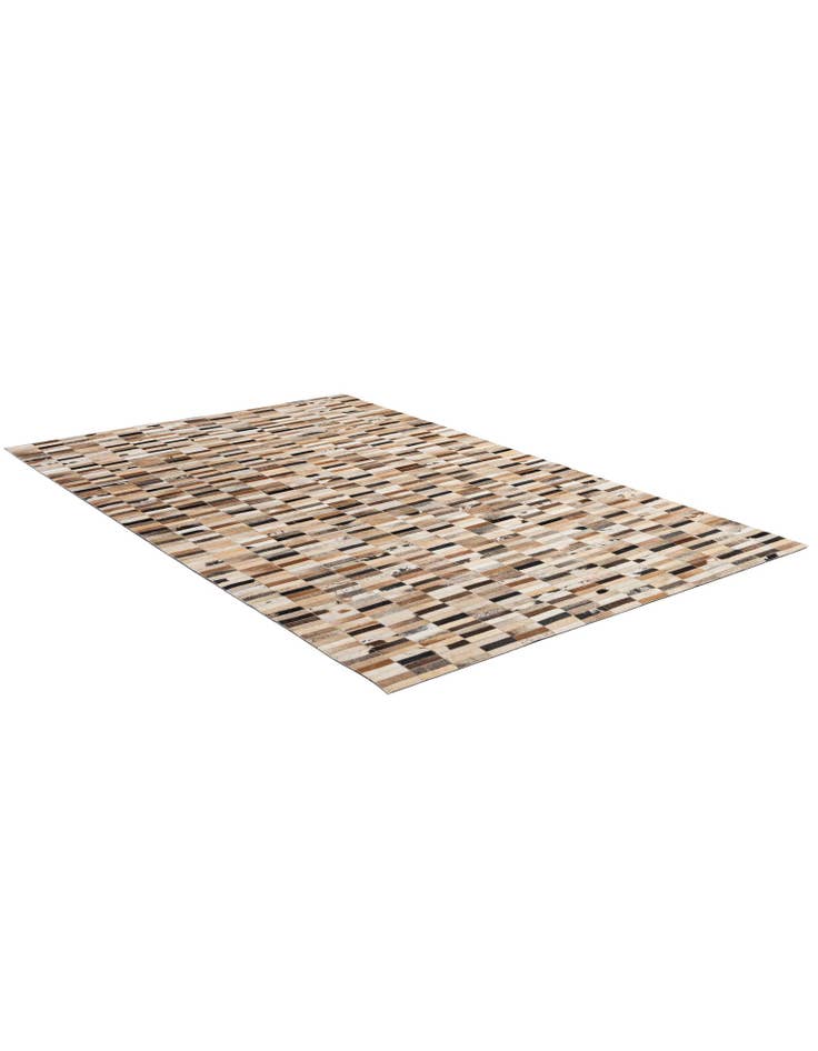 Detail image of 5' x 7' 11 Cowhide - Patchwork Rug