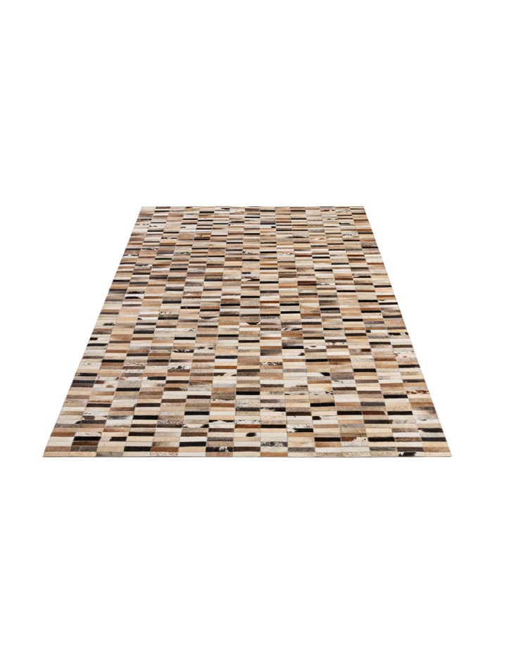 5' x 7' 11 Cowhide - Patchwork Rug