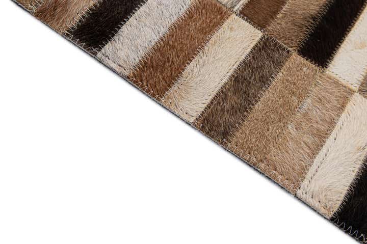 5' x 7' 11 Cowhide - Patchwork Rug