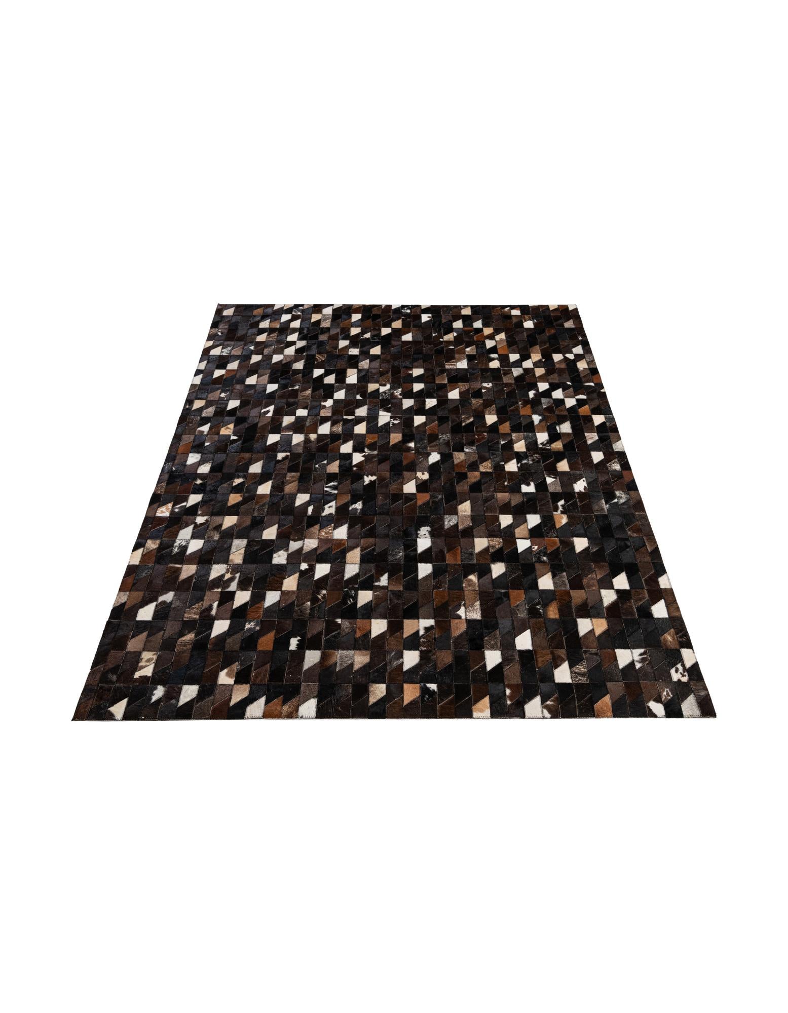 5' 1 x 7' 10 Cowhide - Patchwork Rug