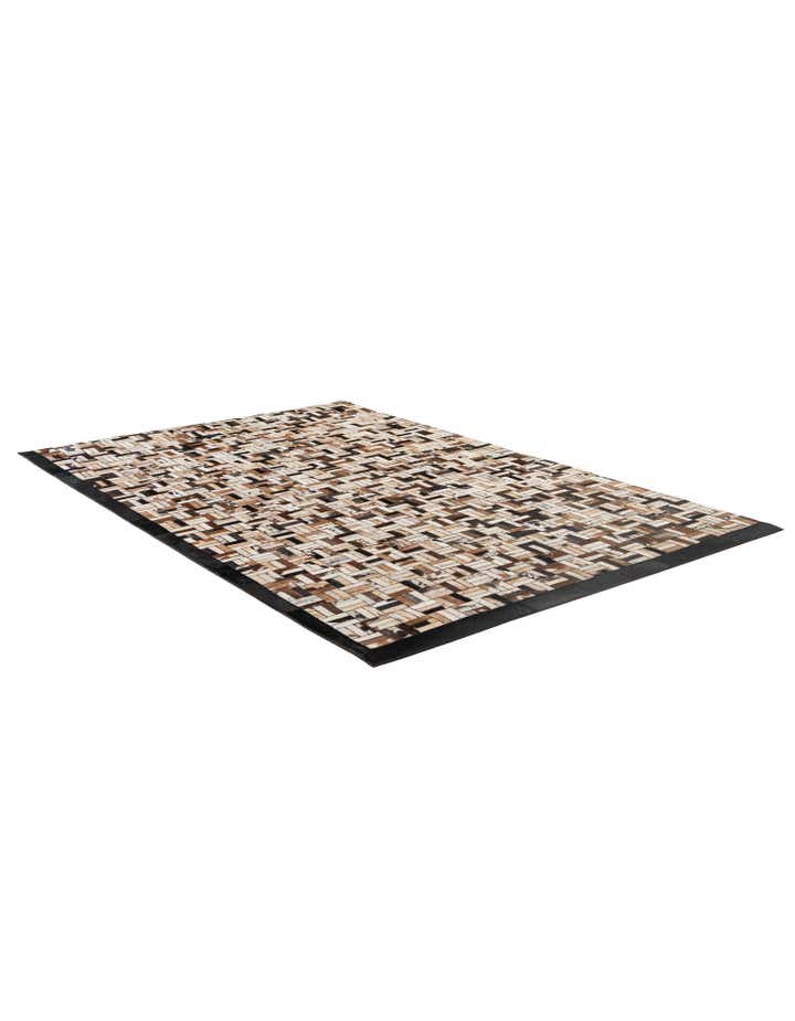 5' 1 x 7' 11 Cowhide - Patchwork Rug