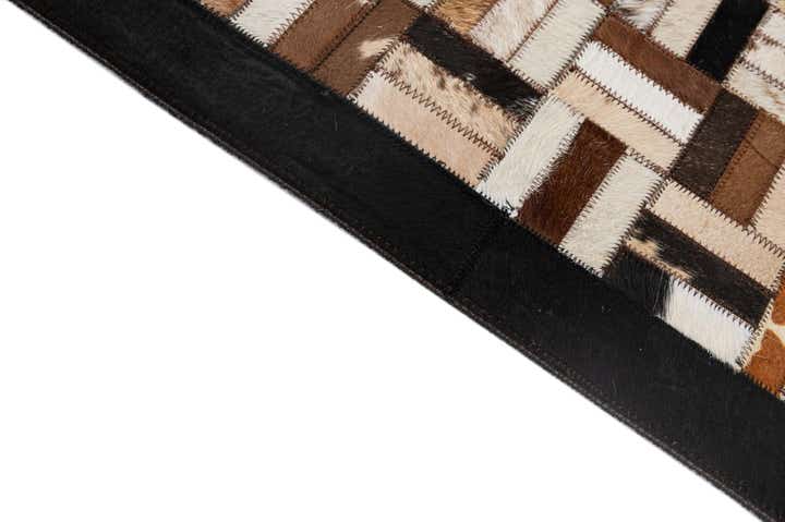 5' 1 x 7' 11 Cowhide - Patchwork Rug