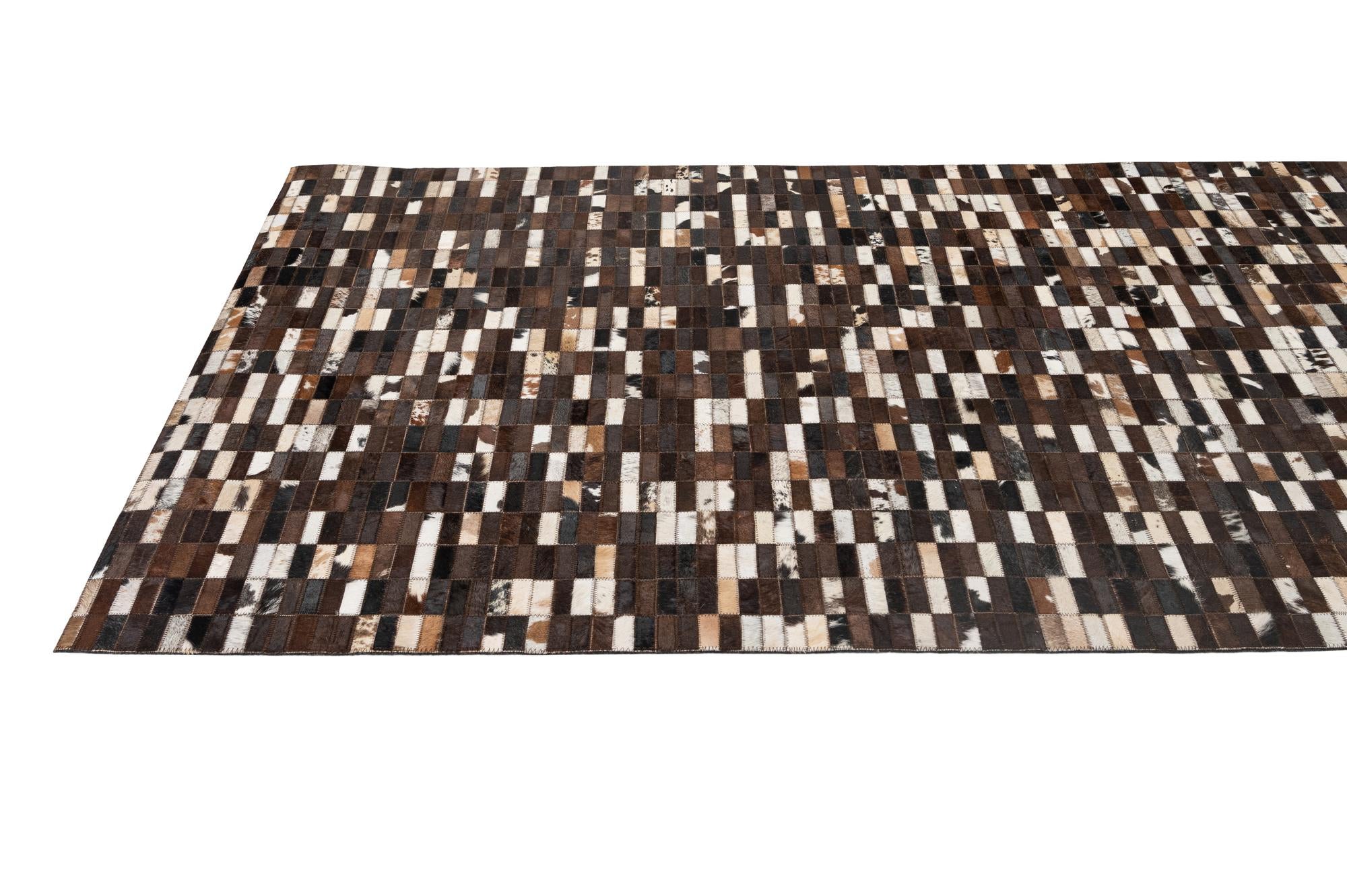 5' x 8' Cowhide - Patchwork Rug