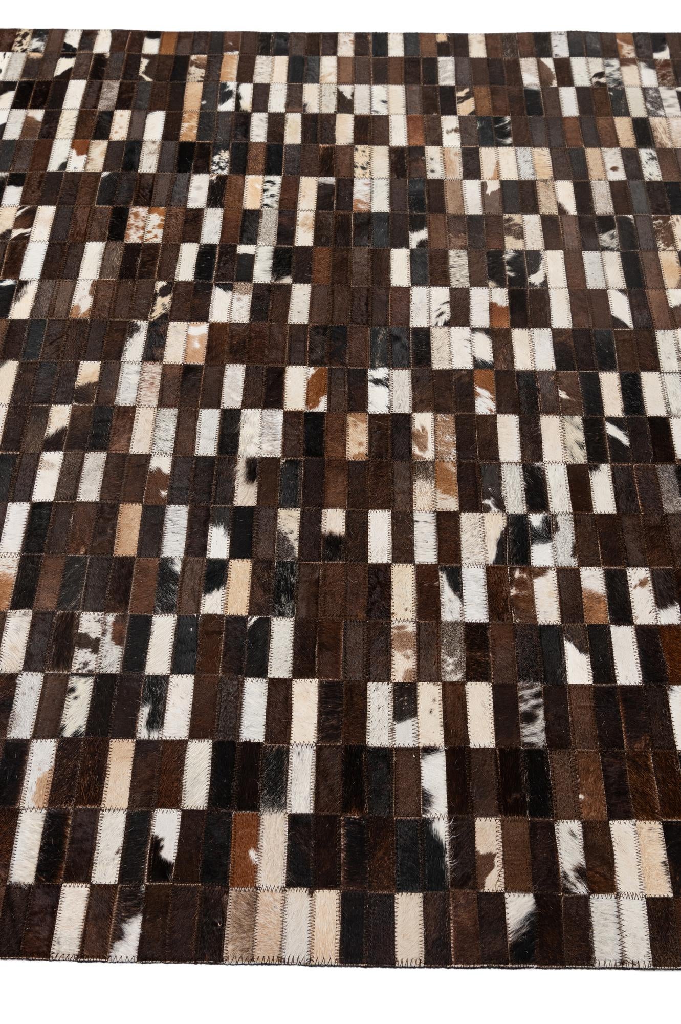 5' x 8' Cowhide - Patchwork Rug