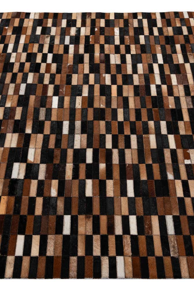 5' x 7' 11 Cowhide - Patchwork Rug