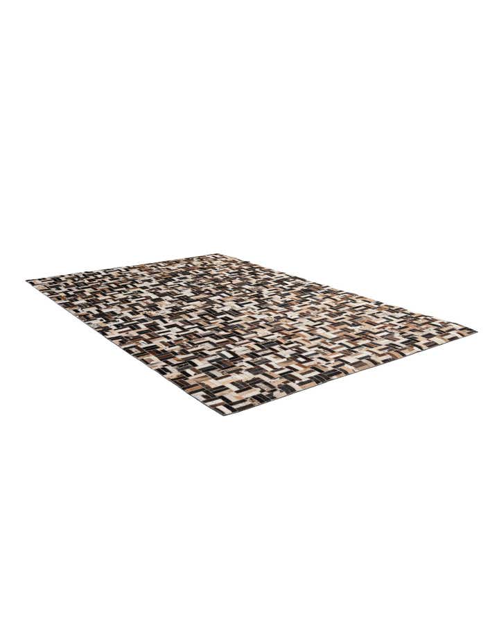 5' x 7' 11 Cowhide - Patchwork Rug