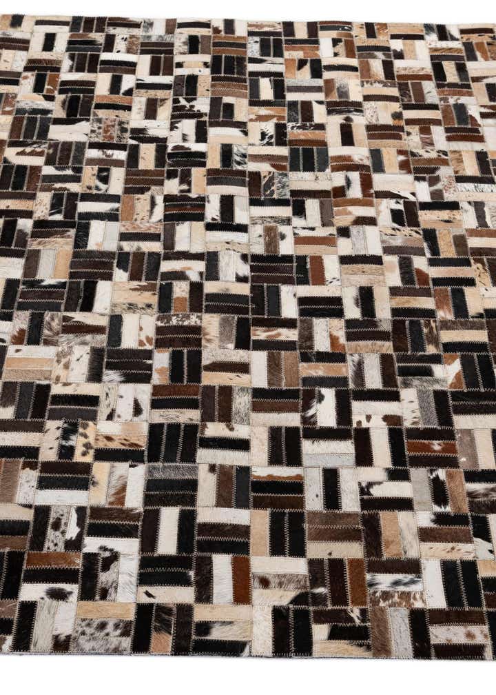 5' x 7' 11 Cowhide - Patchwork Rug