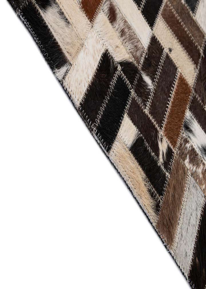 5' x 7' 11 Cowhide - Patchwork Rug