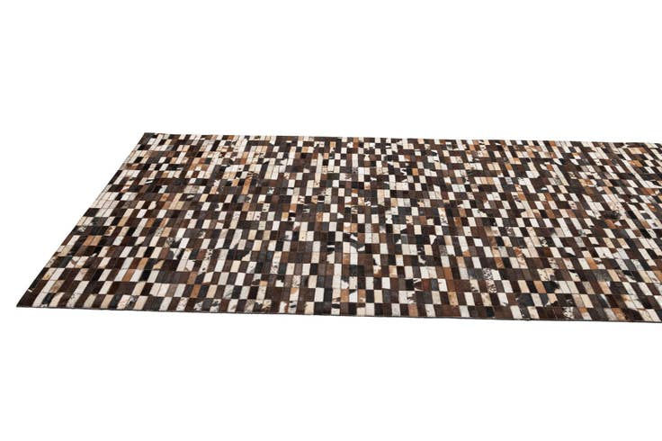 Detail image of 5' x 8' Cowhide - Patchwork Rug