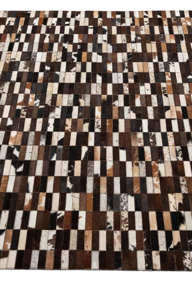 5' x 8' Cowhide - Patchwork Rug