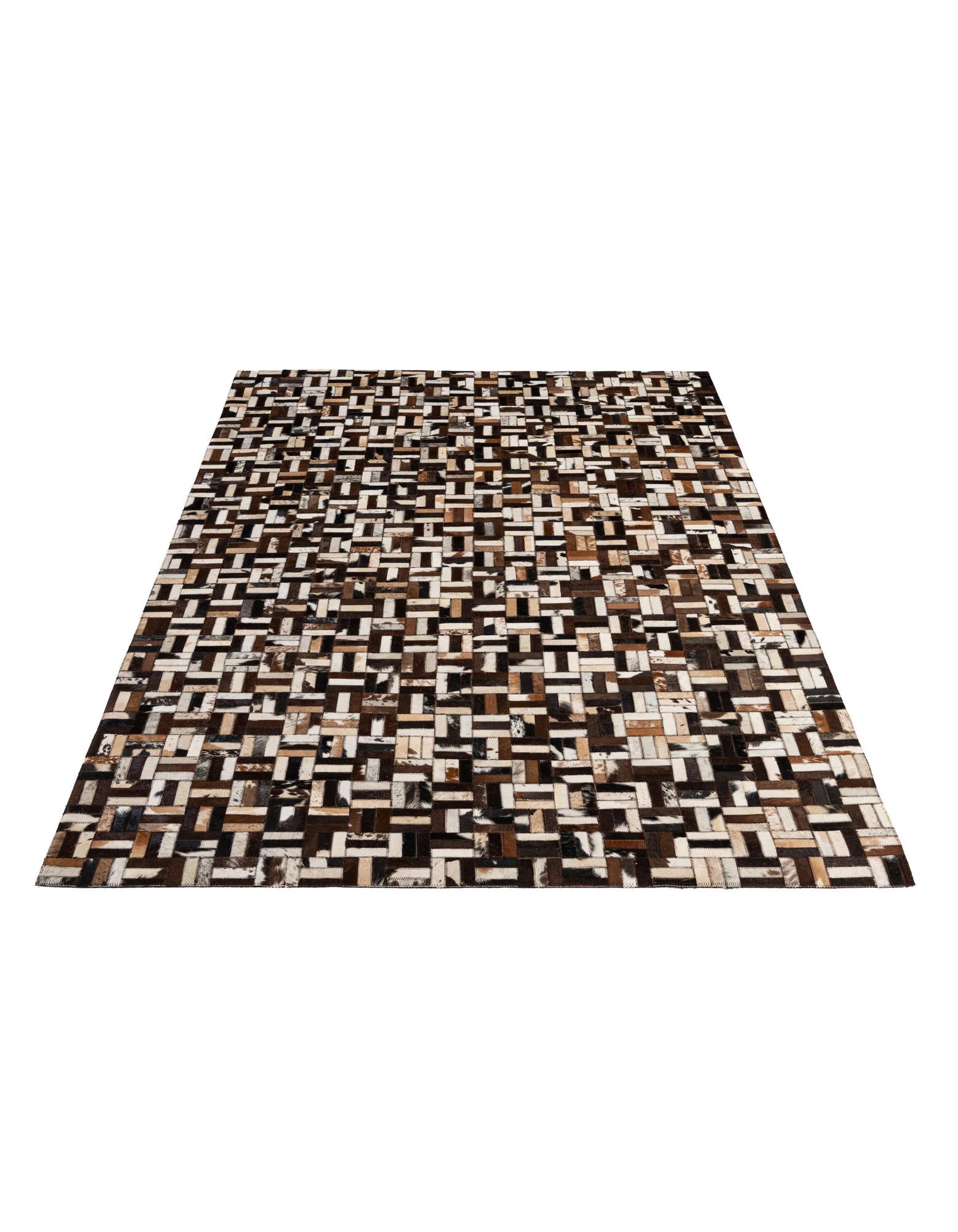 5' x 7' 11 Cowhide - Patchwork Rug