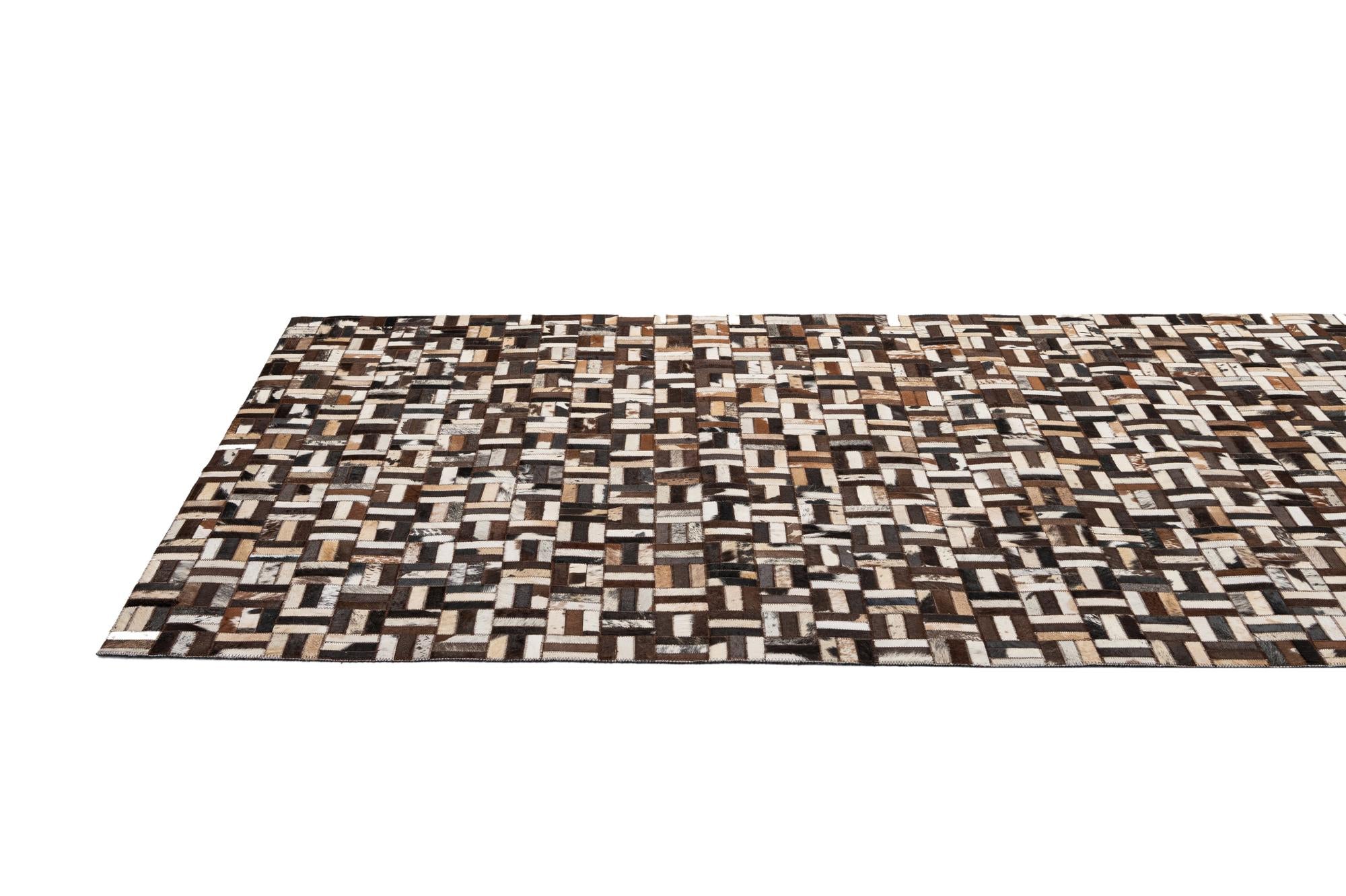 5' x 7' 11 Cowhide - Patchwork Rug