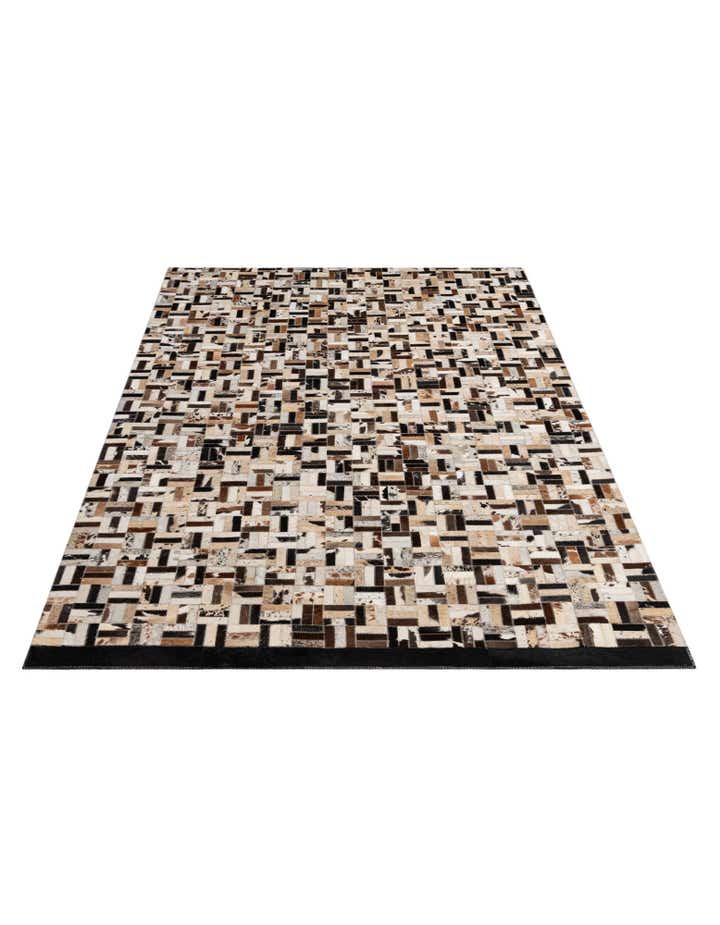 5' x 8' Cowhide - Patchwork Rug