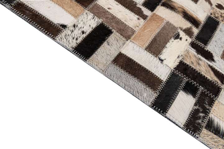 5' x 8' Cowhide - Patchwork Rug