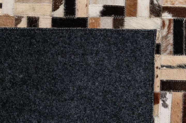 5' x 8' Cowhide - Patchwork Rug