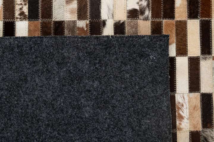 5' x 7' 11 Cowhide - Patchwork Rug