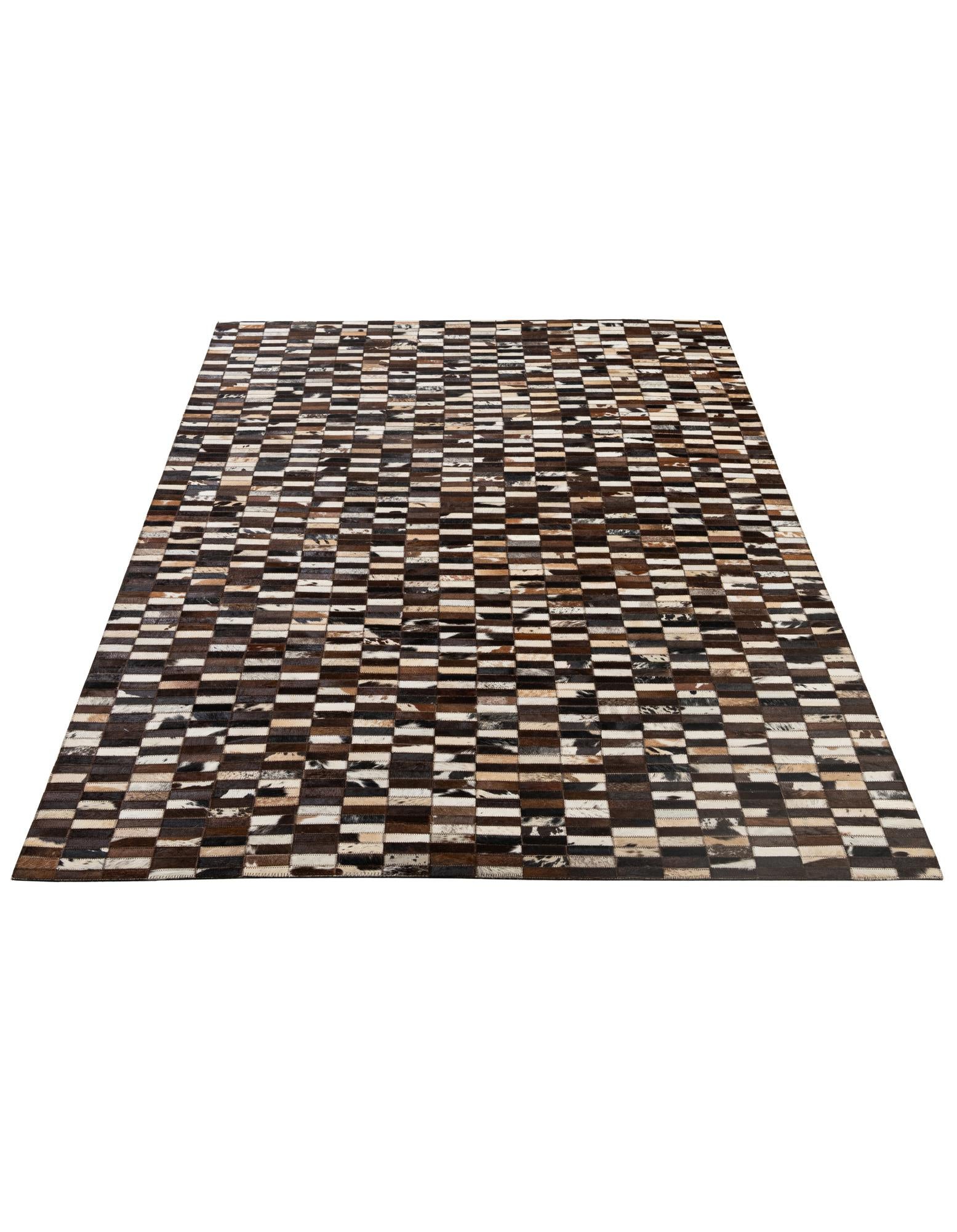 5' x 7' 11 Cowhide - Patchwork Rug