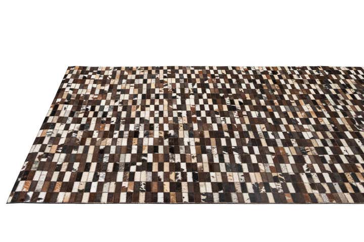 5' x 7' 11 Cowhide - Patchwork Rug