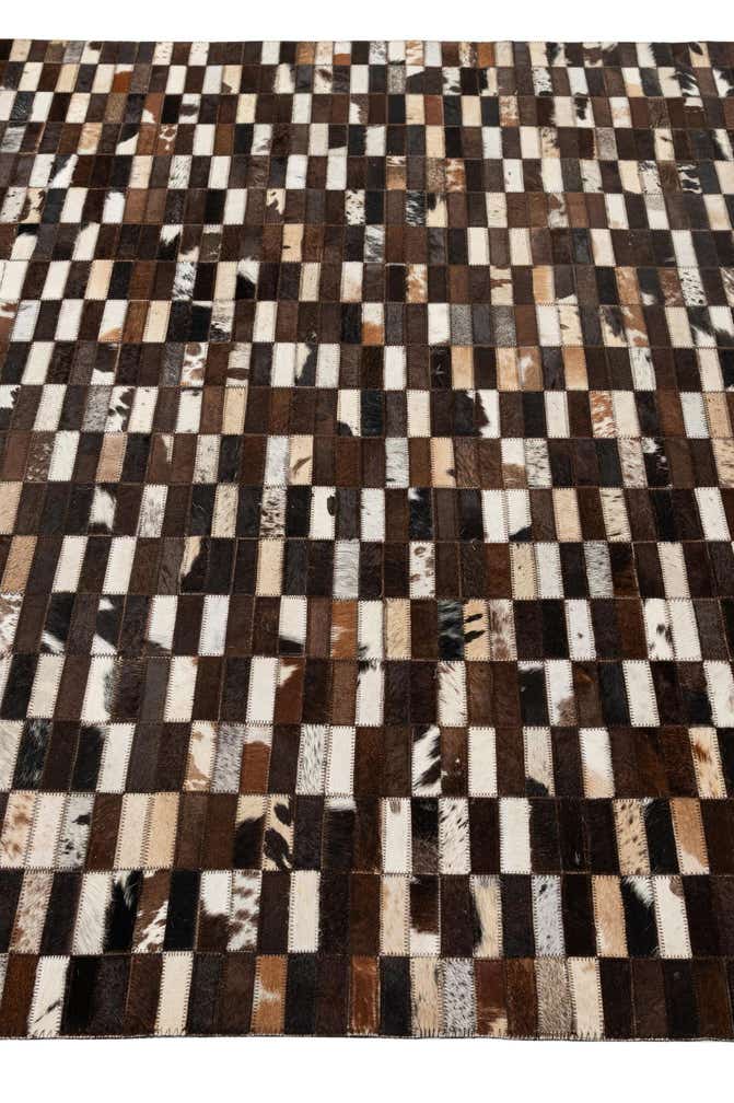 5' x 7' 11 Cowhide - Patchwork Rug
