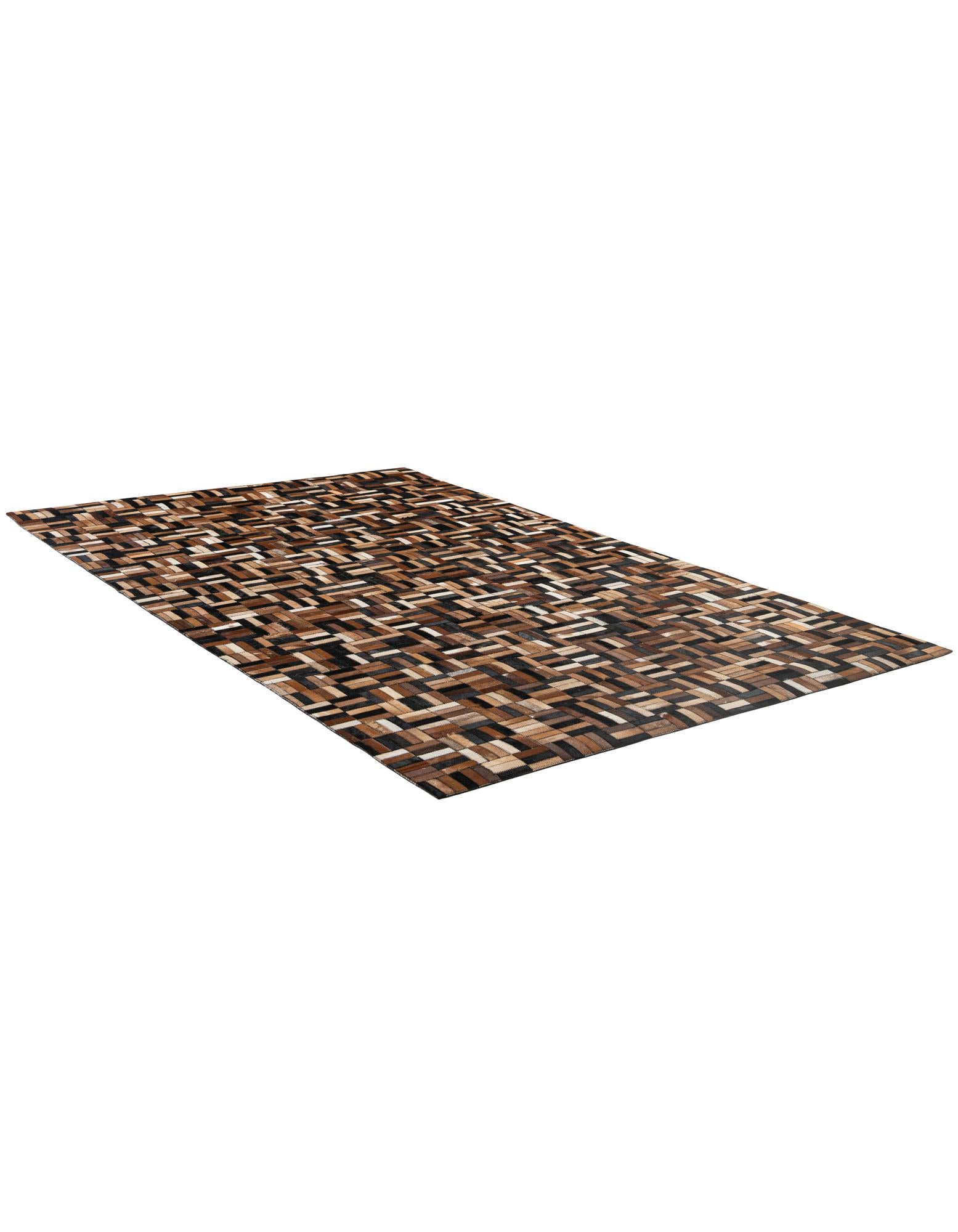 4' 11 x 8' 1 Cowhide - Patchwork Rug