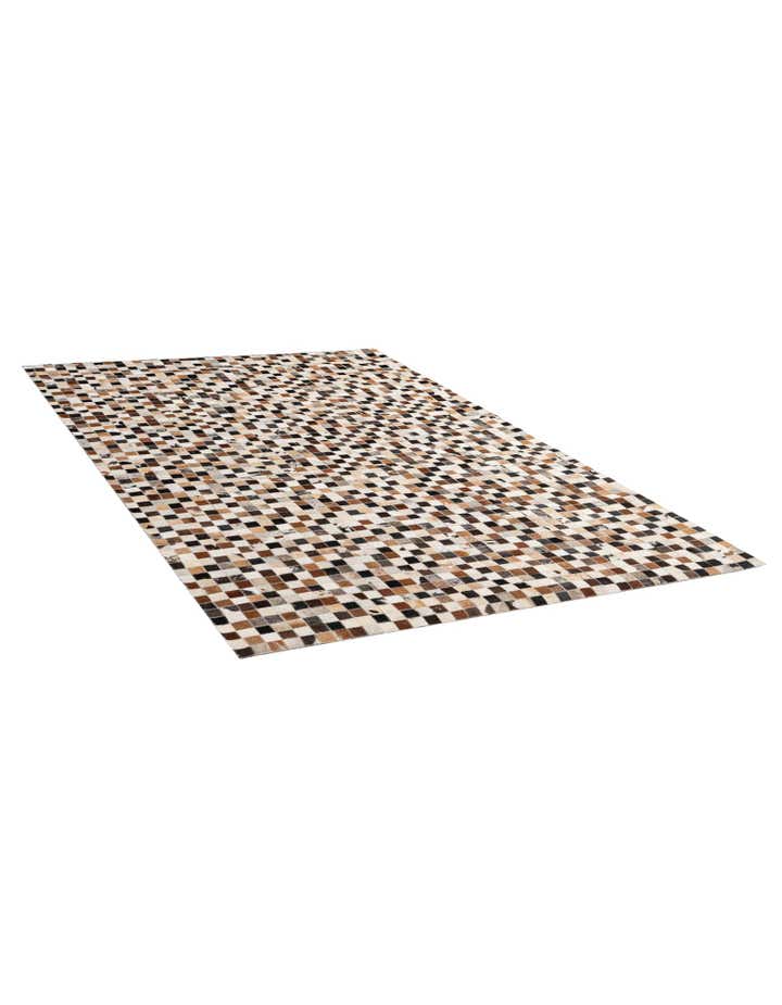 5' 1 x 7' 9 Cowhide - Patchwork Rug