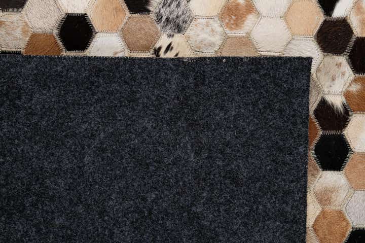 5' 1 x 7' 11 Cowhide - Patchwork Rug