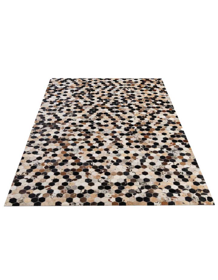 5' x 8' Cowhide - Patchwork Rug